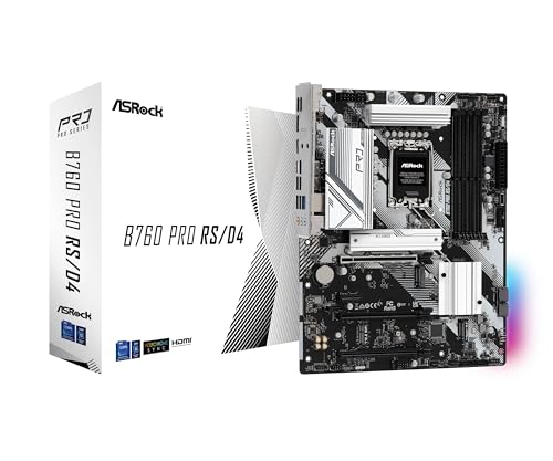 ASRock マザーボード B760 Pro RS/D4 Intel 第12世代 13世代 CPU ( LGA1700 )対応 B760チップセット DDR4 ATX マザーボード 国内正規代理店品 18,533円