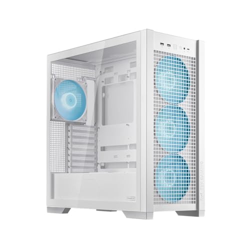ASUS TUF GAMING GT302 ARGB WHT BTFマザーボード 対応 強化ガラス ミドルタワー EATX PCケース 白 国内正規代理店品｜TalesStore 店