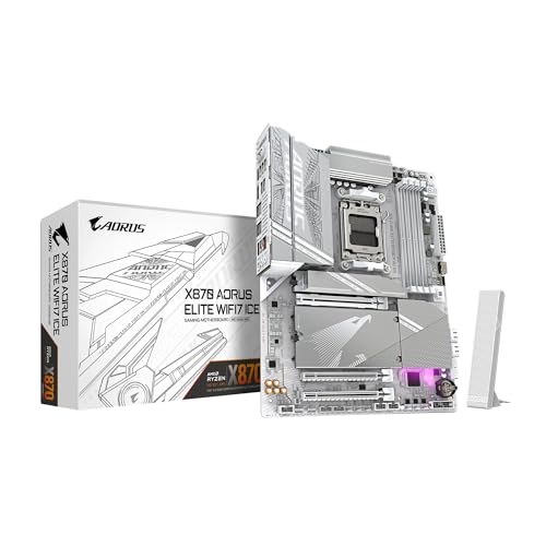 GIGABYTE X870 AORUS ELITE WIFI7 ICE AMD X870手当て仕掛ける積み上げる ATXお母さんゲーム盤 MB6573
