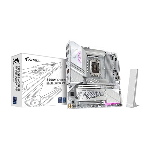 GIGABYTE Z890M AORUS ELITE WF7 ICE Micro ATXお母さんゲーム盤 MB6600