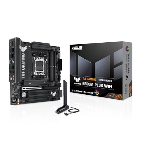 ASUS AMD AM5 AMD B850 micro-ATX お母さんゲーム盤 Ryzen 9000 8000  7000 Series 相応う/TUF GAMING B850M-PLUS WIFI 国内置き目代わりになる店品