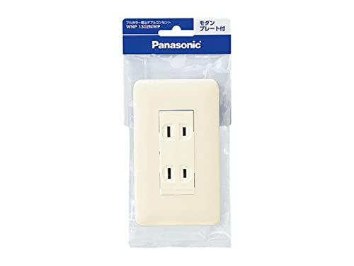 パナソニック(Panasonic) 盛りだくさん色合い埋込ダブル差し込み ミルキー白いこと  完全無欠包み品  50個書き割りWNP1302MWP50P