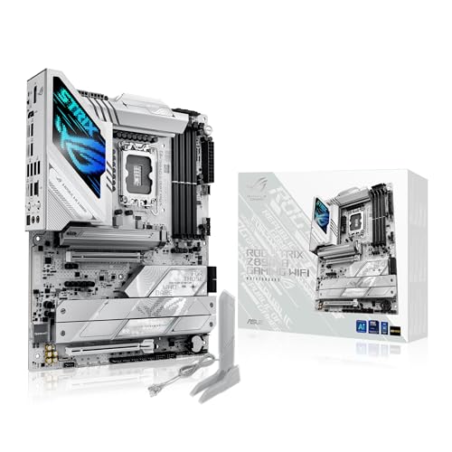 ASUS ROG STRIX Z890-A GAMING WIFI intel Core Ultra Processors (series 2) 相応う LGA 1851 Z890 積み上げる DDR5 ATX 母ちゃんゲーム盤 国内定まり代わりになる店品