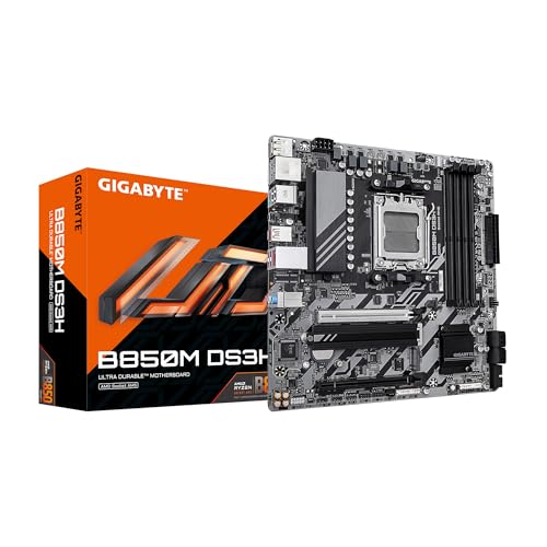GIGABYTE B850M DS3H Micro-ATXマザーボード MB6678