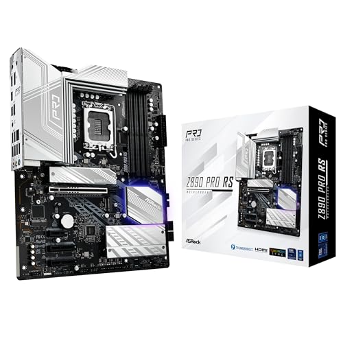 ASRock マザーボード Z890 Pro RS Intel CPU Core Ultra (LGA1851) 対応 Z890 チップセット DDR5 ATX マザーボード 国内正規代理店品