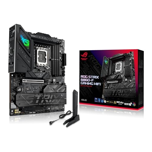 ASUS intel Core Ultra Processors (Series 2) Socket LGA1851 相応う B860 積み上げる ATX お母さんゲーム盤/ROG STRIX B860-F GAMING WIFI 国内置き目代わりになる店品