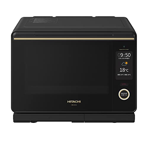 日立 オーブンレンジ ヘルシーシェフ 30L MRO-W10A K フロストブラック 300 2段式ワイドオーブン ボイラー熱風式過熱水蒸気 Wスキャン 新生活 一人暮らし 二人暮らし 94,375円