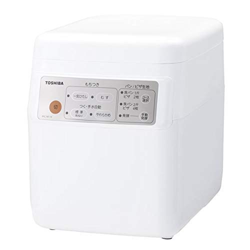 東芝 もちつき機 2合 1升用 グランホワイトTOSHIBA もちっ子生地職人 PFC-M116-W 上開き ホワイト|TalesStore 店