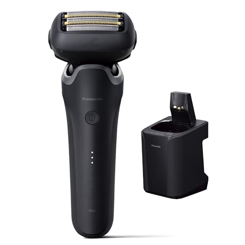 パナソニック シェーバー ラムダッシュ PRO 5枚刃 電動 髭剃り メンズ ラムダッシュAI? 全自動洗浄充電器 ES-L570D-K 黒 28,875円