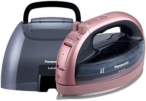 楽天市場】パナソニック コードレススチームWヘッドアイロン ピンク NI