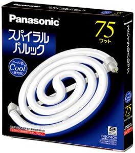 パナソニック 75形スパイラルパルック螢光灯 冷やりとした色 昼光色  FHSC75ECW