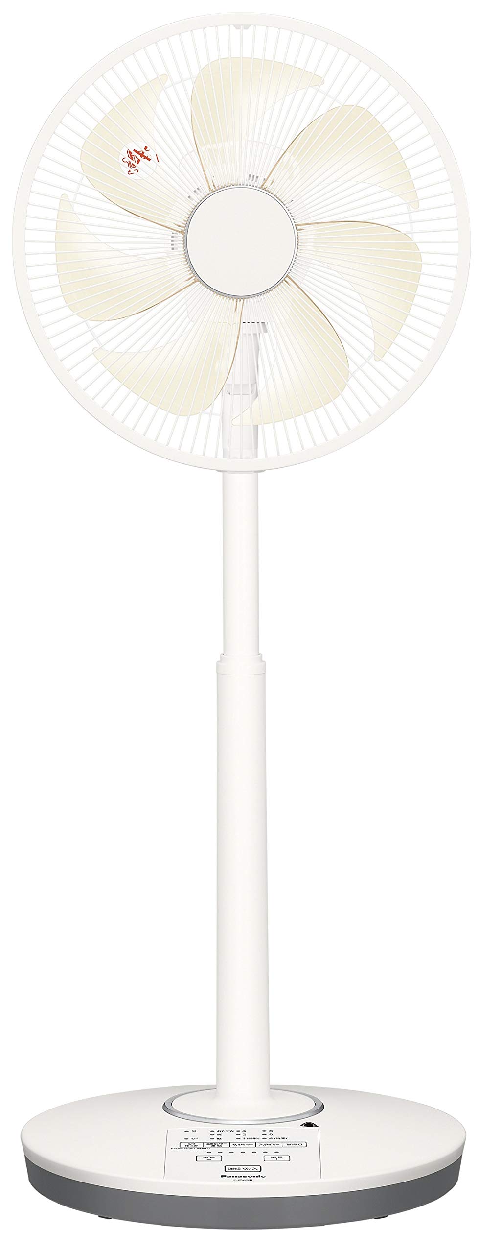 パナソニック リビング扇風機 DC原動機 体温検知器積み上げる 切/入タイマー付 シルキーベージュ F-CS338-C