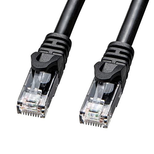 サンワサプライ 室外用雨合羽科目6A ローカルエリアネットワーク有線テレビ(黒いこと 30m) KB-T6AWP-30BK
