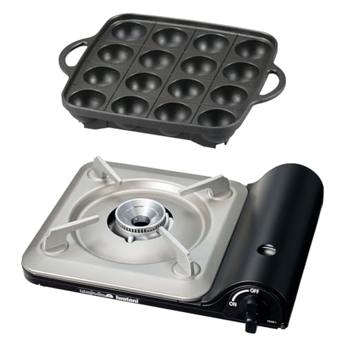 セット買い イワタニ Iwatani 岩谷 カセットフー 達人スリムβ CB-BS-1 + たこ焼きプレート CB-A-TKP セット｜TalesStore 店