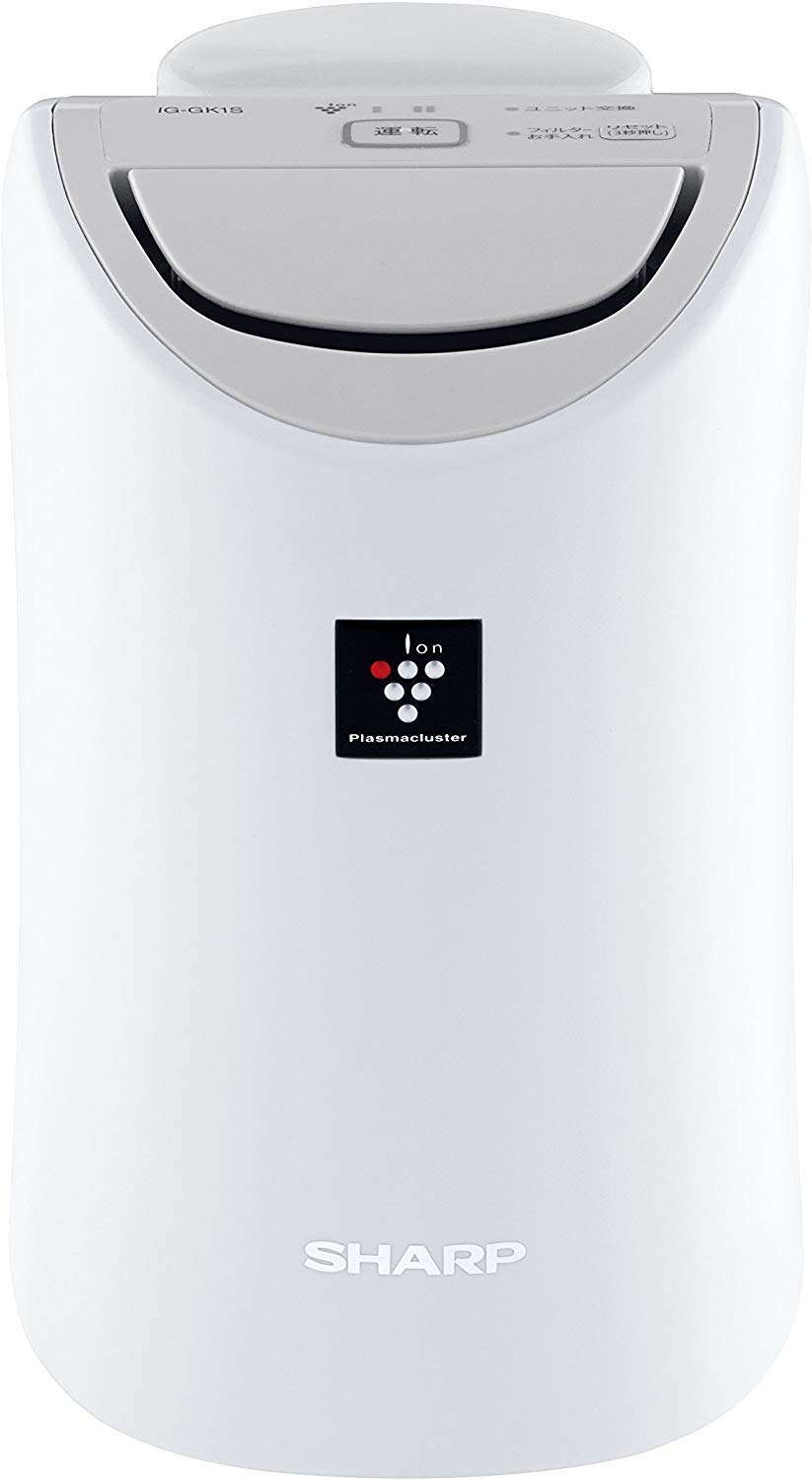 楽天市場】SHARP IG-GK1S-W パーソナル 保湿 イオン発生器 卓上 デスク