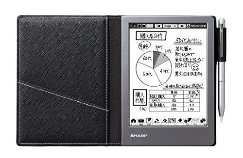 楽天市場】シャープ 電子ノート 電子メモ WG-PN1 手帳機能付き Eink