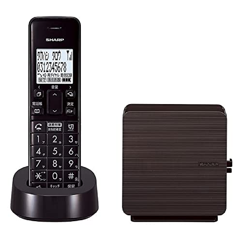 シャープ(SHARP) コンパクトで 電話線すっきりモデル JD-SF3CL-T