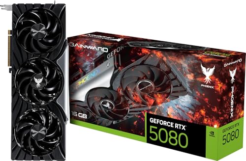 GAINWARD GeForce RTX5080 PHOENIX 16GB GDDR7 256bit 3-DP HDMI グラフィクス歌留多 NE75080019T2-GB2031X VD8971