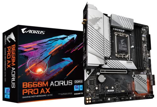GIGABYTE B660M AORUS PRO AX Rev.1.x マザーボード Micro-ATX Intel B660チップセット搭載 MB5743|TalesStore 店