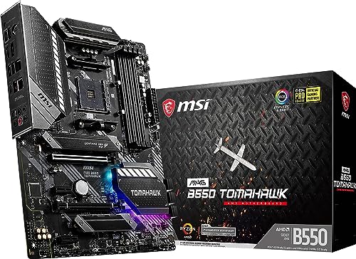 MSI MAG B550 TOMAHAWK お母さんゲーム盤 ATX  AMD B550 手当て仕掛ける積み上げる  Ryzen 5000 続きもの中央処理装置 MB5028