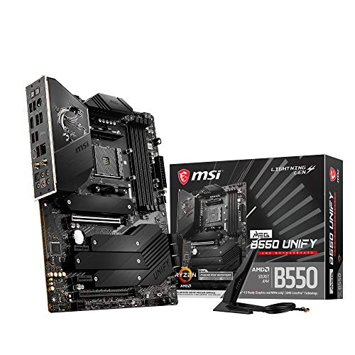 MSI MEG B550 UNIFY マザーボード ATX AMD B550チップセット搭載 MB5197