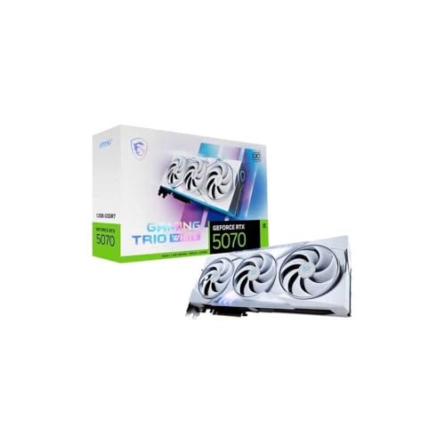 MSI GeForce RTX 5070 12G GAMING TRIO OC WHITE グラフィクスゲーム盤 VD9067