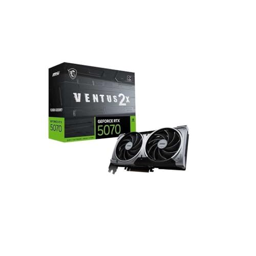 MSI GeForce RTX 5070 12G VENTUS 2X OC グラフィクスゲーム盤 VD9071