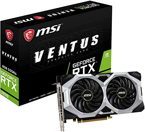 MSI GeForce RTX 2070 VENTUS 8G グラフィクスゲーム盤 VD6826