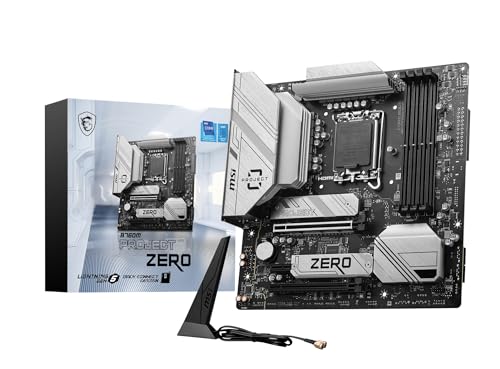 MSI B760M PROJECT ZERO バックコネクトデザイン採用 intel 第14 13 12世代 Coreプロセッサ対応 LGA1700 DDR5 Micro-ATX マザーボード MB6489｜TalesStore 店