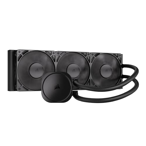CORSAIR NAUTILUS -ノーチラス- 360放熱器 RS入れもの気違い付き添い人 水冷式中央処理装置空調設備 黒いこと CW-9060089-WW
