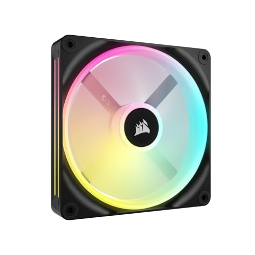CORSAIR iCUE LINK QX140 RGB 拡張キット 140mm PWM RGB PCケースファン (ファン1個、iCUE LINKコネクタ付属) CO-9051003-WW