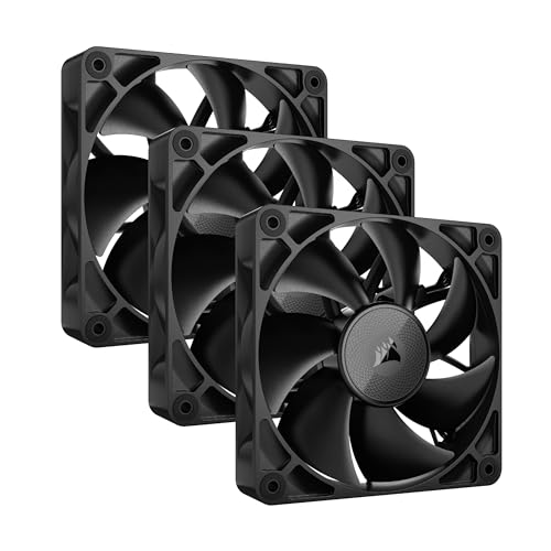 CORSAIR iCUE LINK RX120 クランク一揃いの道具 120粍 PWM パソコン入れもの気違い トリプル風呂敷き包み iCUE LINK取り合わせこしき嘱する  黒いこと CO-9051010-WW