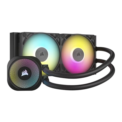 CORSAIR iCUE LINK TITAN 240 RX RGB 水冷式 中央処理装置 空調設備 ? RX120 RGB 気違い積み上げる ? Intel・・ LGA 1851/1700, AMD・・ AM5/AM4 相応う ? iCUE LINK 取り合わせこしき同梱