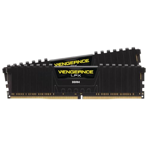 CORSAIR DDR4 メモリモジュール VENGEANCE LPX Series ブラック 8GB 2枚キット CMK16GX4M2B3200C16｜TalesStore 店