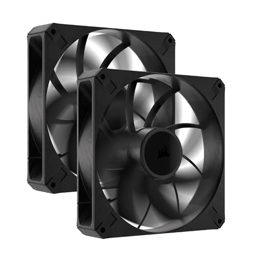 CORSAIR RS140 MAX 140粍 PWM 30粍厚 マイコン入れもの気違い デュアル容器に並べる 黒いこと CO-9050175-WW