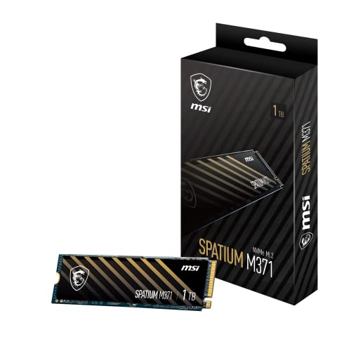 MSI M.2 SSD SPATIUM M371シリーズ 1TB S78-440L870-P83 HD3827
