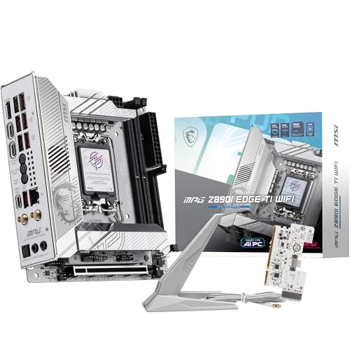 MSI MPG Z890I EDGE TI WIFI Intel Z890チップセット搭載 Mini-ITXマザーボード MB6620