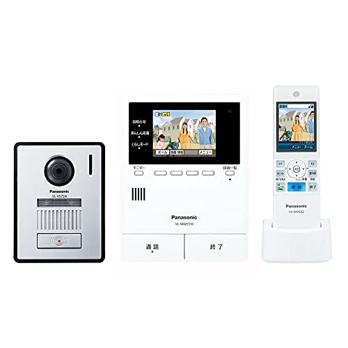 パナソニック  テレビドアホン 宅配ボックス席提携 COMBO COMBO-LIGHT あんしん返事をする役立つこと 火災報知器連絡 管する 3.5型色合い液晶 門番役機 見せびらかす型 LED点火装置 無線電話管する子機 約2.4型色合い液晶 VL-SWE310KF
