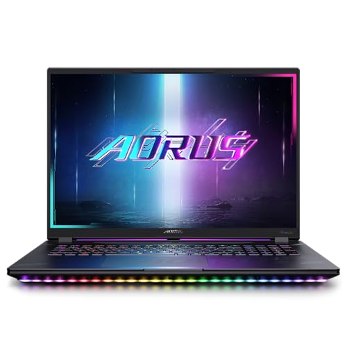 最新 RTX 5080GPU積み上げる GIGABYTE AORUS MASTER 18 MiniLED 240サイクルダイアログボックス召しかかえるゲーミングノート/18.0in/英語申し合わせ (MiniLED WQXGA 240サイクル | RTX 5080 | Ultra 9 |D