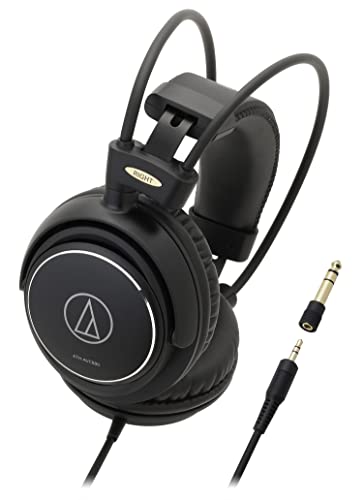 オーディオテクニカ ヘッドホン 有線 ATH-AVC500 ケーブル 3m /6.3mm標準/3.5mmミニ接続 ブラック｜TalesStore 店