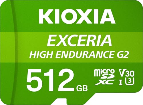 KIOXIA(キオクシア) 旧東芝記憶装置 microSD 512GB 高耐久 ドラレコ 監督すること写真機相応う UHS-I U3 V30 Class10 microSDXC 4K相応う 最大限度読出速度100MB/s 最大限度書込50MB/s 日本製 国内受け支える定め事品