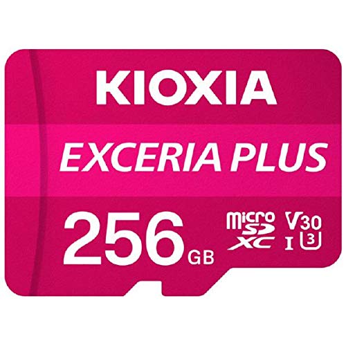 KIOXIA microSD記憶装置歌留多 256GB 社会階級10 UHS素早さ社会階級3 EXCERIA PLUS KMUH-A256G