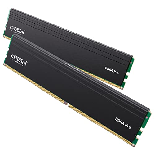 Crucial(クルーシャル) PRO (マイクロン製) デスクトップ用メモリ 32GBX2枚 DDR4-3200 メーカー制限付無期限保証 CP2K32G4DFRA32A 国内正規代理店品 52,969円
