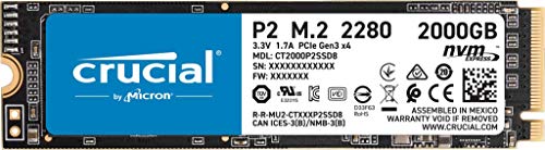 Crucial SSD P2つづき物 2結核症 M.2 NVMe繋ぎ合わせる 定まり代わりになる店引き請ける品 CT2000P2SSD8JP 5年引き請ける