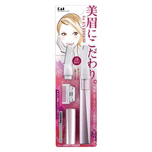 まとめ買い KQ1802 クシ付きマユトリマー(女性用) 4個|TalesStore 店