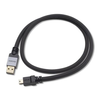 SAEC オーディオUSB有線テレビ SUS-380Mk2 A-MiniB 0.7m サエク