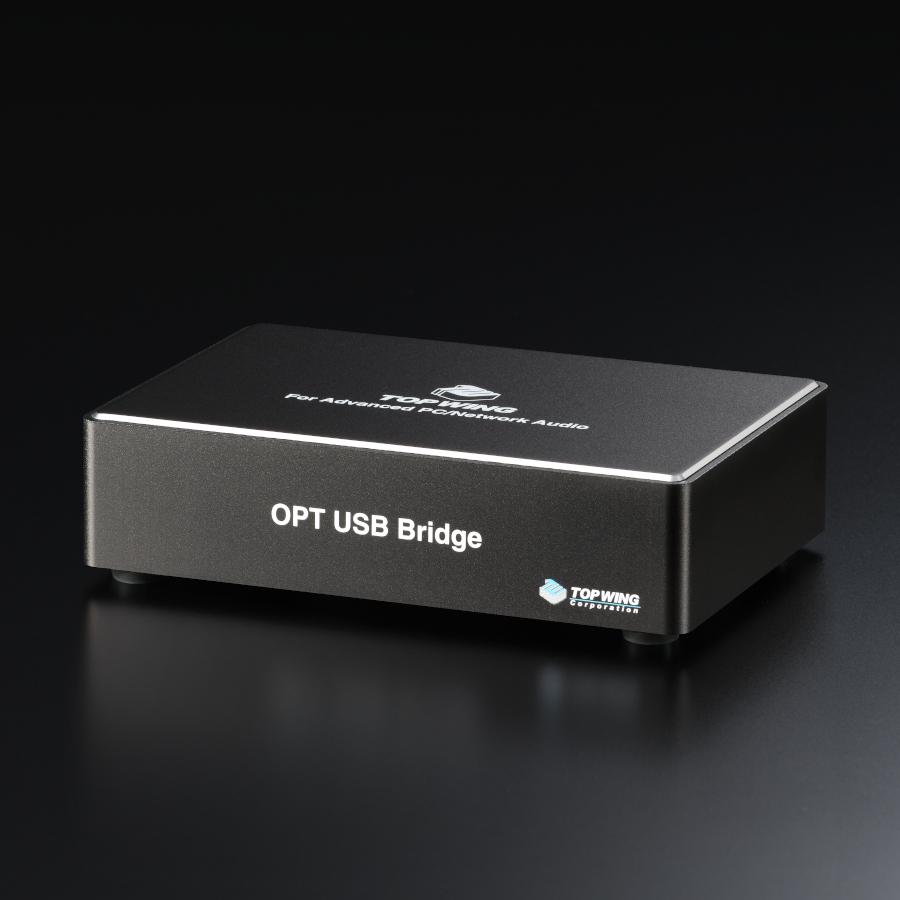 TOP WING USB-SFPアダプタ OPT USB Bridge いの一番舞台の袖 オーディオ計器佩び物余分の物