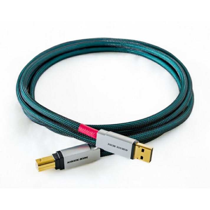 ACOUSTIC REVIVE USBケーブル USB-PL-absolute 1m アコースティックリバイブ 1.0m【全世界限定生産1500ｍ なくなり次第販売終了】｜タマガワオーディオ店