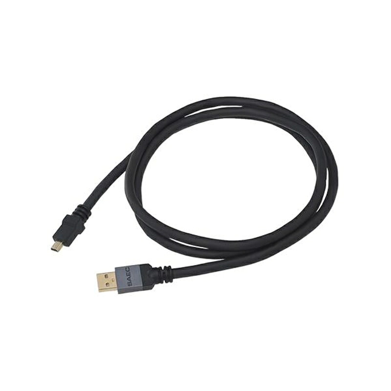 SAEC オーディオUSB有線テレビ STRATOSPHERE SUS-020 USB A-USB miniB 0.7m サエク