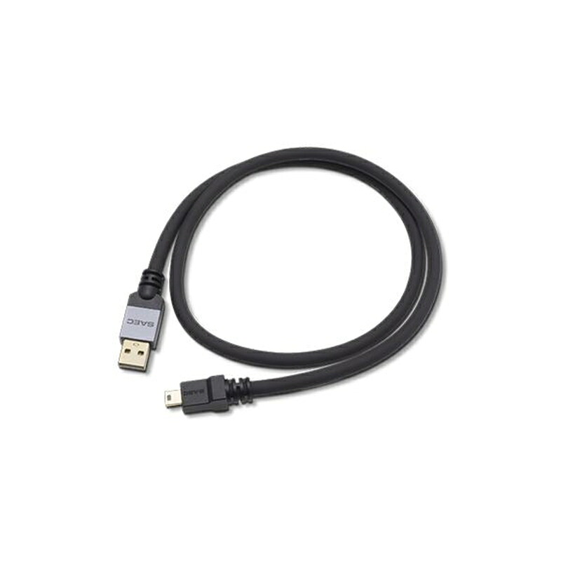 SAEC オーディオUSB有線テレビ SUS-380Mk2 A-MiniB 1.2m サエク ケーブル-PCアクセサリー-パソコン・周辺機器